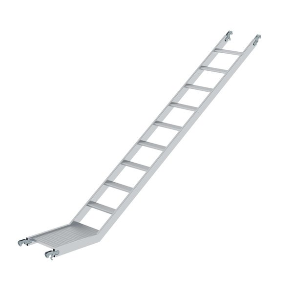 Günzburger Steigtechnik Schrägaufstieg unten für Treppengerüst für Gerüstlänge 3,0 m