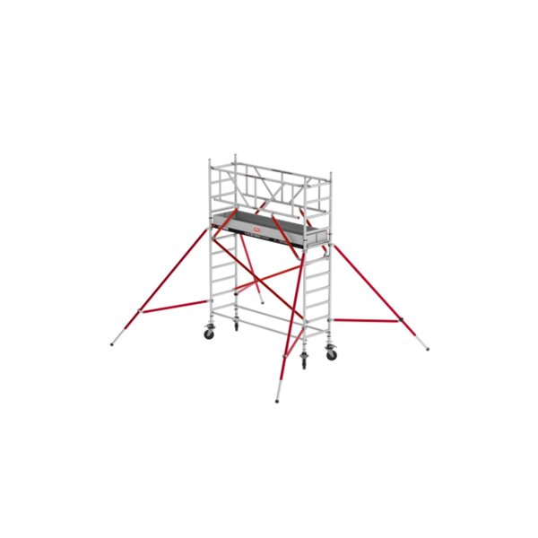 Altrex RS TOWER 51 - Aluminium Fahrgerüst 0.75 x 2.45 m HolzPlattform, Arbeitshöhe bis 4,2m