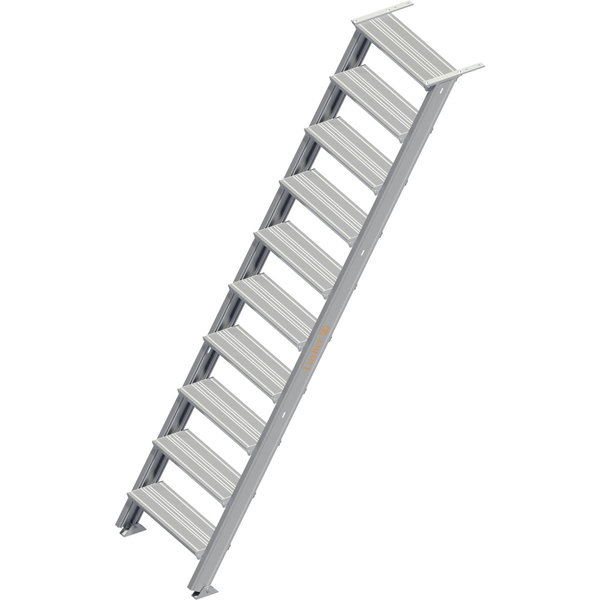 Layher TP ALU-TREPPE 60° 0.60X2.40 M T21