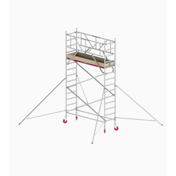 Altrex RS TOWER 41, Holzplattform 0,75m x 1,85m Arbeitshöhe 5.2m