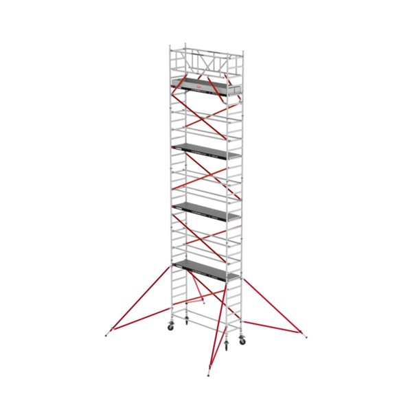 Altrex RS TOWER 51 - Aluminium Fahrgerüst 0.75 x 3.05 m Fiber-Deck®-Plattformen, Arbeitshöhe bis 10,2m