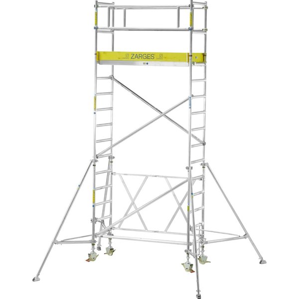 ZARGES Compactmaster 1T - LM-Klappgerüst, ausbaubar Arbeitshöhe 10,45 m