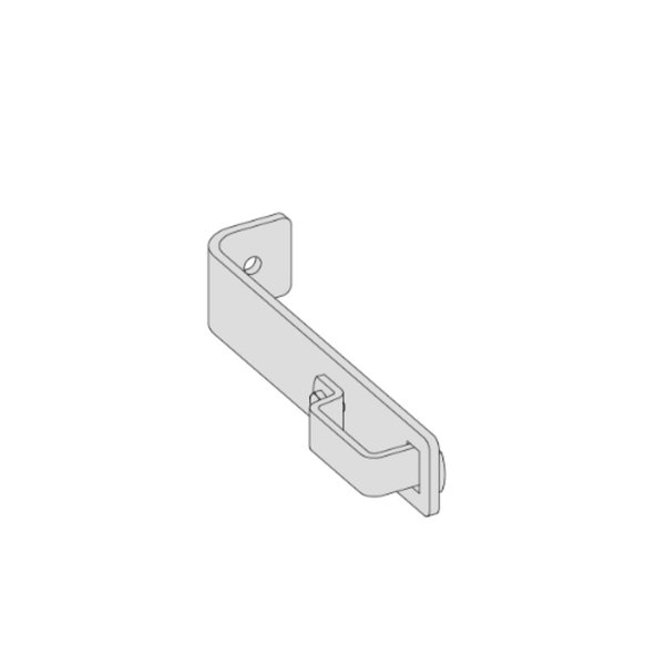 Hymer Standard-Wandhaken, Alu/Stahl