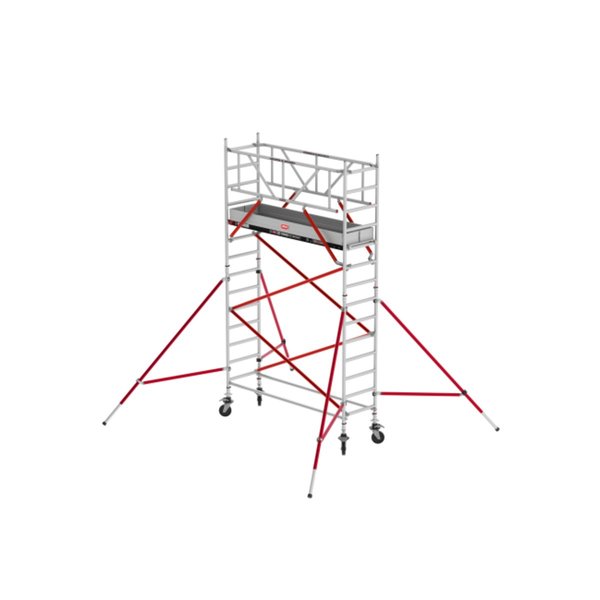 Altrex RS TOWER 51 - Aluminium Fahrgerüst 0.75 x 2.45 m  Fiber-Deck®-Plattformen, Arbeitshöhe bis 5,2m