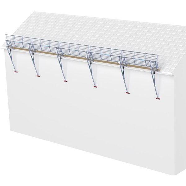 ASC Group SGS-Dachrandsicherung für Schrägdach Komplettset 15m
