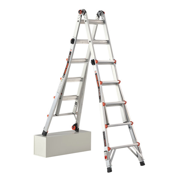 Leitern altrex klappleiter 4x5 stufen Breite (mm) : 665