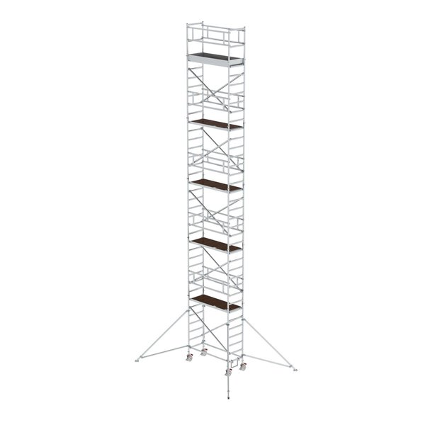 Günzburger Steigtechnik Rollgerüst SG 0,75 x 1,80 m mit Ausleger Plattformhöhe 10,35 m