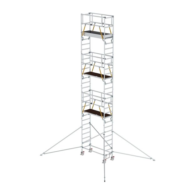 Günzburger Steigtechnik Rollgerüst SG 0,75 x 1,80 m mit Ausleger Plattformhöhe 7,55 m