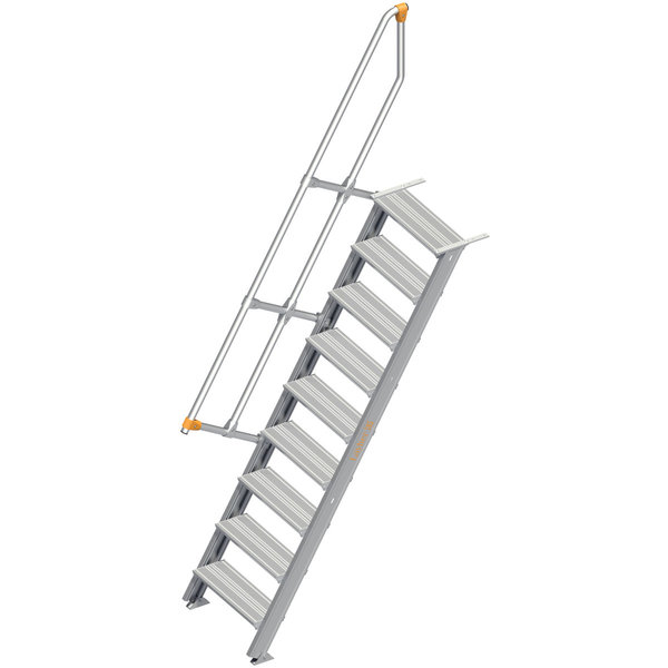 Layher ALU-TREPPE 60° 0.60X2.16 M T21