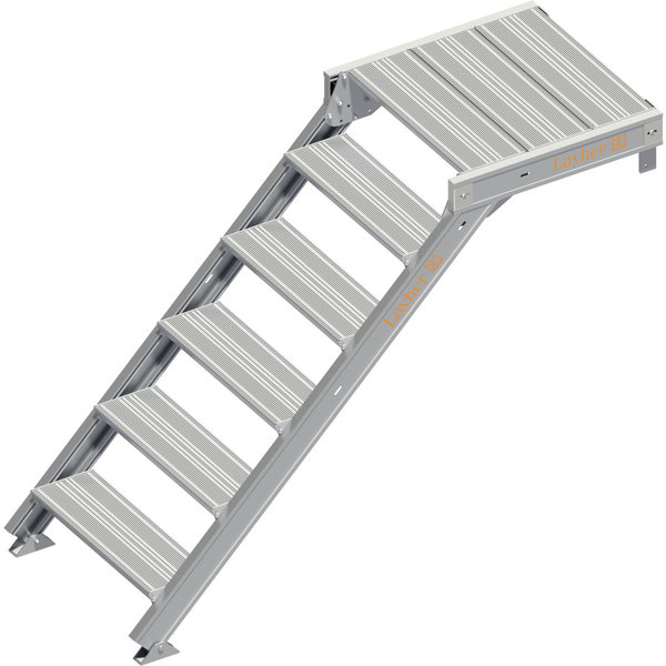 Layher TP ALU-TREPPE MP 45°0.60X1.20M T21