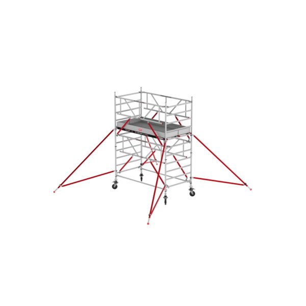 Altrex RS TOWER 52-S(Safe-Quick®) fahrgerüst breit, 1.35x2.45 m Holz-Plattformen, Arbeitshöhe bis 4,2m