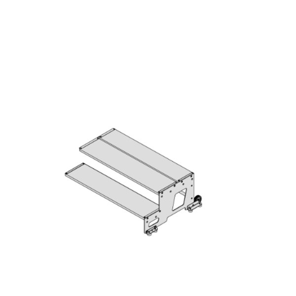 Hymer Industrietritt, Erweiterungsmodul, Stufenbreite 800 mm 2