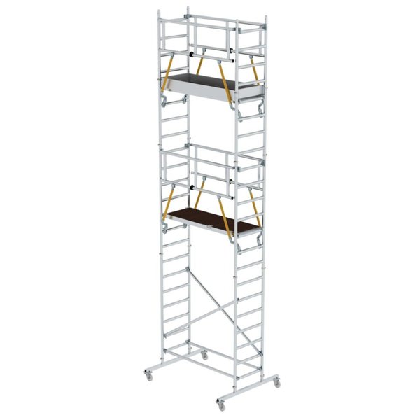 Günzburger Steigtechnik ML Standard-Rollgerüst SG 0,75 x 1,80 m Plattformhöhe 5,30 m