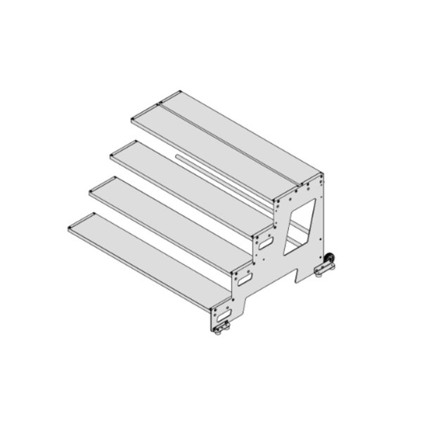 Hymer Industrietritt, Erweiterungsmodul, Stufenbreite 1.000 mm 4