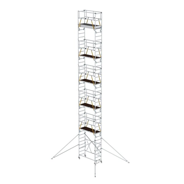 Günzburger Steigtechnik Klappgerüst SG 0,75 x 1,80 m mit Ausleger Plattformhöhe 11,04 m