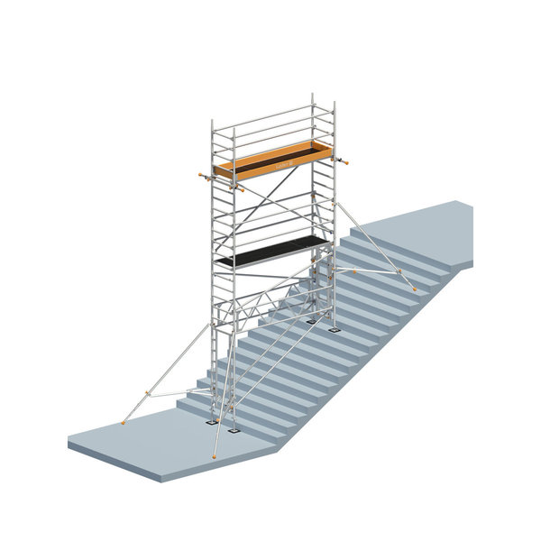 Layher Uni Standard mit TREPPENKIT SH= 5m