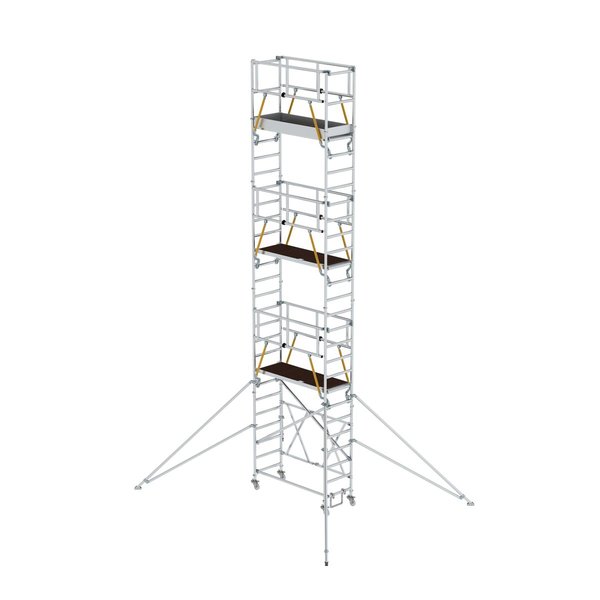 Günzburger Steigtechnik Klappgerüst SG 0,75 x 1,80 m mit Ausleger Plattformhöhe 7,12 m