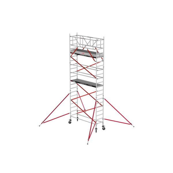 Altrex RS TOWER 51 - Aluminium Fahrgerüst 0.75 x 2.45 m Fiber-Deck®-Plattformen, Arbeitshöhe bis 7,2m