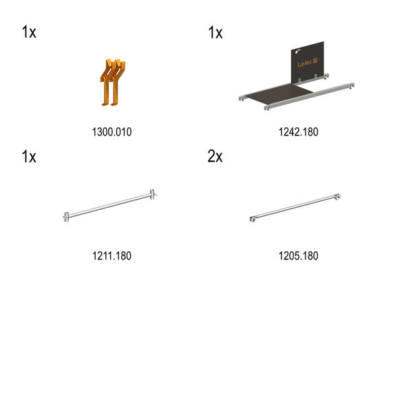 Layher NACHRÜST-SET 3206 AUF P2