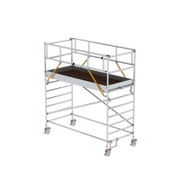 Günzburger Steigtechnik Rollgerüst SG 1,35 x 3,0 m mit Doppel-Plattform Plattformhöhe 2,51 m